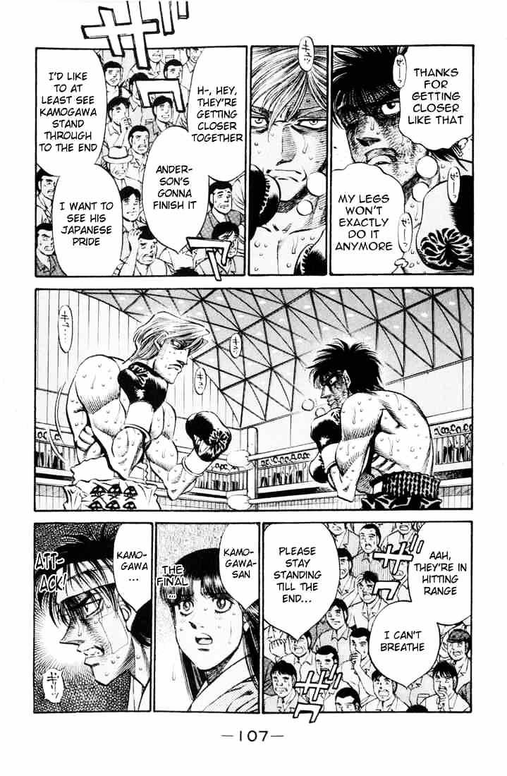 Hajime no Ippo: Fighting Spirit, Chapter 412 image 11